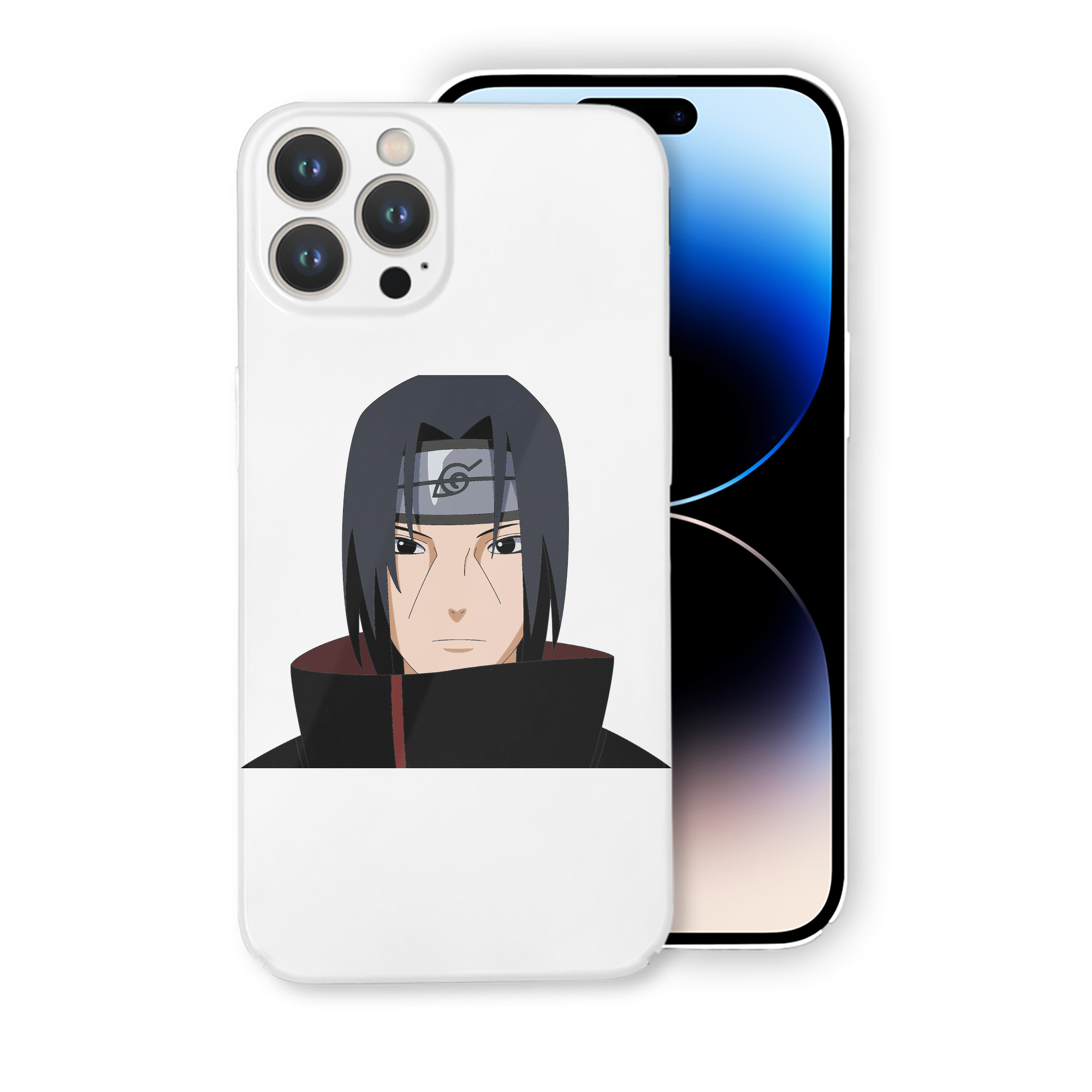 （画像用） NARUTO -ナルト- うちは イタチ Uchiha Itachi 【iPhone 14シリーズ対応】ハードケース